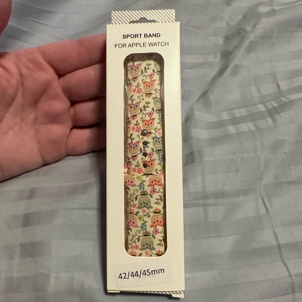 NEW Owl Patterned Apple Watch Band 42/44/45